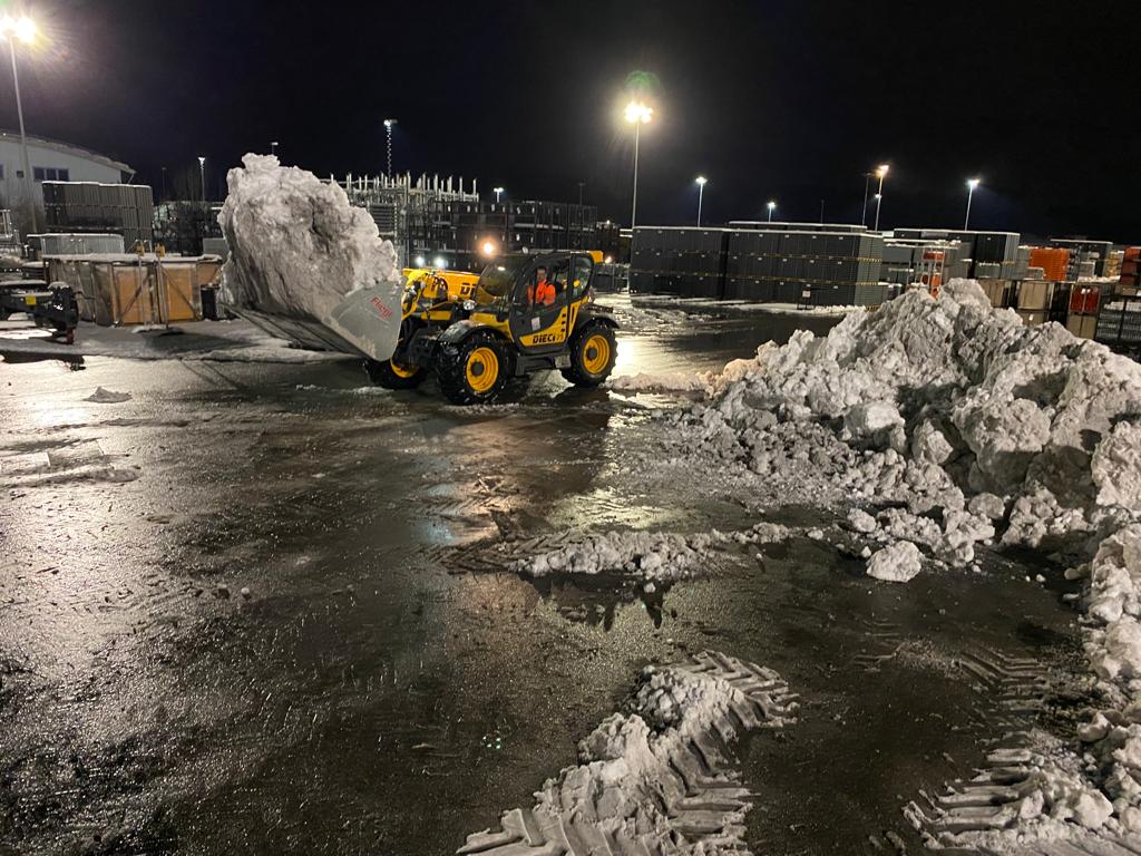 Winterdienst Räumfahrzeug